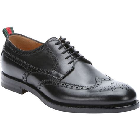 black dress gucci wingtip oxfords|Gucci Oxford shoes for Men .